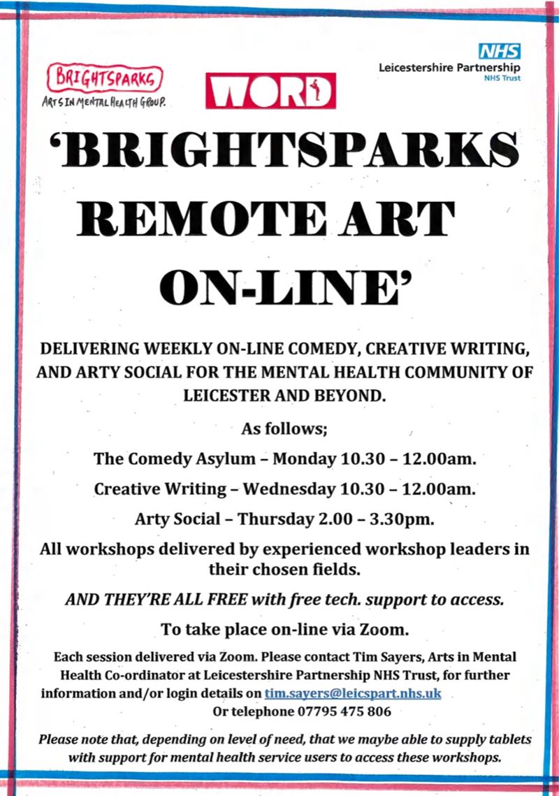 Brightsparks Remote Art Online - Click to enlarge the image set