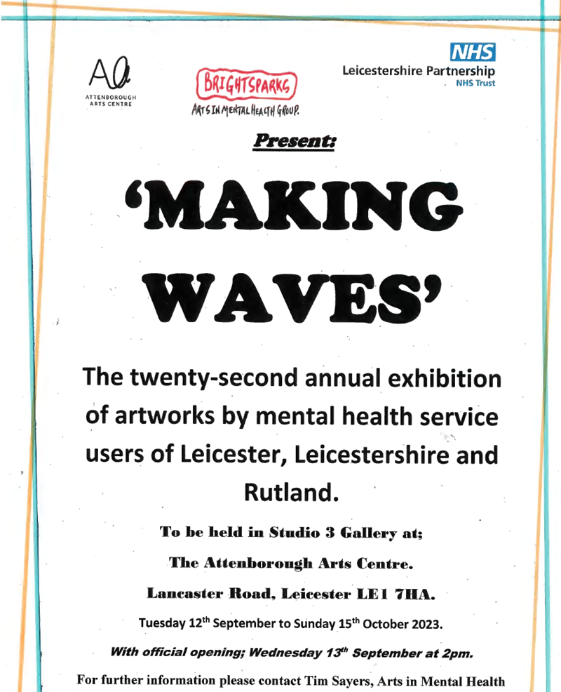 Making Waves Exhibition  - Click to enlarge the image set